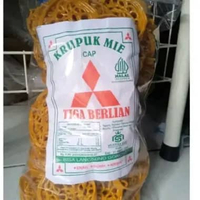 KERUPUK MIE KUNING - KERUPUK MIE MENTAH - KERUPUK MIE CAP TIGA BERLIAN