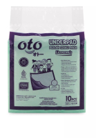 OTO Diapers OTO Underpad / Alas Perlak Sekali Pakai isi 10 pcs size M 60cm x 45cm
