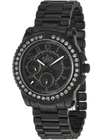 Juicy Couture Women's Black Stainless Steel Bracelet Watches 1900712