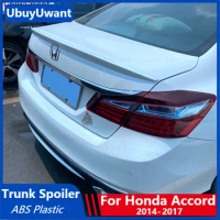 UBUYUWANT For Honda Accord 9 th Trunk Spoiler ABS Plastic Car Tail Wing Decoration For Honda Accord Spoiler 2014 2015 2016 2017