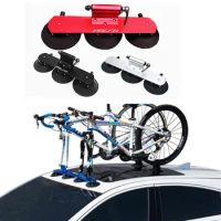 CSC Bike Rack For Car Roof-Top Suction Bike Rack Bicycle Bolder Carrier Quick Installation Sucker Roof Rack For MTB Road Bike