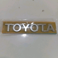 logo emblem bagasi TOYOTA ORIGINAL