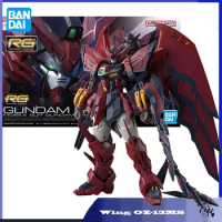 BANDAI Gundam RG 1/144 Epyon Mobile Suit Gundam Wing OZ-13MS Anime Action Figures Assembly Mode
