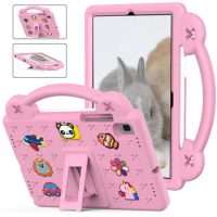 Kids Case for Samsung Galaxy Tab S6 Lite P610 P613 P615 P619 Tab S5E T720 A7 T500 T505 T509 S6 10.5 T860 T865 Shockproof Cover