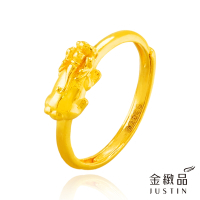 金緻品 黃金戒指 迷你貔貅 0.59錢 5G工藝