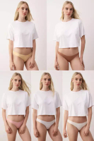 Trendyol Ten-Color 5-Pack Micro Brief Knitted Panties