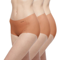 กางเกงใน รูปแบบเต็มตัว รุ่น WU4999 Set 3 ชิ้น สีส้ม