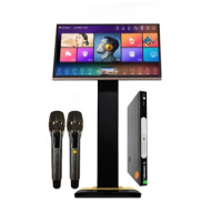 18.5'' All in One Touch Screen Karaoke Machine Home Party Android system Karaoke Player