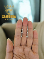 anting panjang dewasa perak/silver925 lapis emas putih PJ17