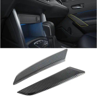 For Toyota Corolla CROSS 2019-2021 Carbon Fiber Car Inner Door Armrest Cover Trim Door Handle Cover Decor Accessories