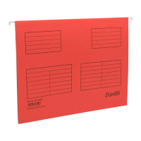 HANGING MAP FOLIO BANTEX 3470 / MAP GANTUNG FOLIO MERAH (1 PACK 25 PCS)