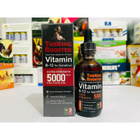[SẢN PHẨM BÁN CHẠY] VITAMIN B12 5000 THEKING ROOSTER- CHAI 60ML - NGUYÊN SEAL USA cho gà
