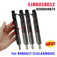 4PCS EJBR01801Z 8200049873 Diesel Injector Nozzle EJBR01801A Fuel Injection 8200365186 For NISSAN ALMERA RENAULT CLIO,KANGOO