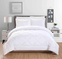 Bedcover Only Polos Putih / Bedcover Saja Warna Putih Polos / Bedcover Hotel Series