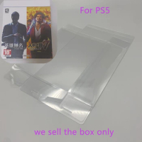 Transparent Box Protector For PS5 for Yakuza 7: Like a Dragon Collection Boxes TEP Storage Game Shell Clear Display Case