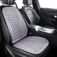 Car Seat Cover 3D Triangular Concave Convex Hip Massage Cover General Breathable Fabric Soft Cool Mat for Car Home Chair Pad