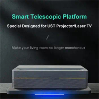 Telescopic Platform Laser TV UST Laser Projector Stand Ultra Thin For Ultra Short Throw Projector Telescopic Stroke 0-240mm
