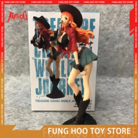 18cm One Piece Figure Nami Anime Figure Cowboy Nami Action Figure Gk Model Pvc Statue Collection Dolls Decoration Birthday Gifts