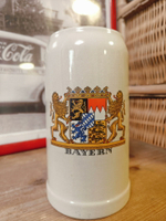 德國啤酒杯 德國陶瓷啤酒杯 西德時期老杯子