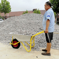 免運 搬運車 手推車 拉貨車 平板車 獨輪手推車農用單輪斗車小推車加厚花園藝環衛垃圾飼料搬運車家用 快速出貨