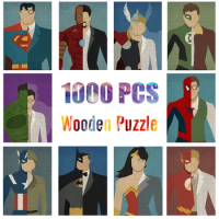 1000 Pcs Adult Puzzle Games Jigsaw Cartoon Painting Wooden Toys Puzzles Adulto Antistress Educational Toys Home Decoration