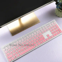 Silicone Desktop Keyboard Cover Protector Skin For HP Pavilion All in One PC 24-xa0300nd 24-xa0002a 27-xa0540cn 24-xa 23.8 inch