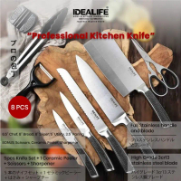 IDEALIFE - Professional Knife Set - Perlengkapan Pisau Dapur IL-163s