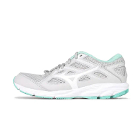【MIZUNO 美津濃】慢跑鞋 女鞋 運動鞋 緩震 MAXIMIZER 灰白 K1GA230122