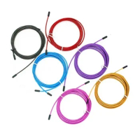 3m Jump Rope with Steel Wire Fitness Exercise Volume To Find Spare Rope Replaceable Wire Rope Metal Speed Jumper Rope