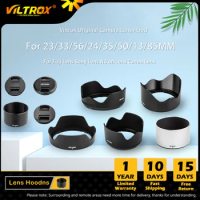 Viltrox 23mm 33mm 56mm 13mm 85mm 24mm Original Camera Lens Hood For Fuji Lenses Fujifilm X Sony E Mo