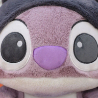 Purple Devil Stitch Plush Toy Doll Interstellar Stitch Baby Birthday Gift Cute Doll rose toy snoopy 