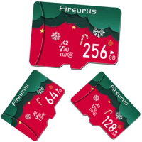 Fireurus U3 Christmas Style Micro SSD Mini SD Card 256G Memory Card 64G cartao de memoria C10 32GB TF Card 128GB V30 Flash Card