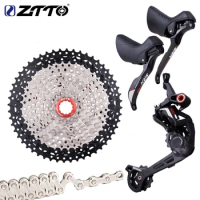 ZTTO 1x11 Speed Road Gravel Bike Shifter Groupset 11S 11-46T 11-50T Cassette 11s Mechanical Brake Clutch Rear Derailleur Chain