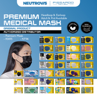 [Neutrovis distrubutor ủy quyền] Mặt Nạ Y Tế Dành cho người lớn mặt nạ y tế cao cấp 3ply/4ply da nhạ