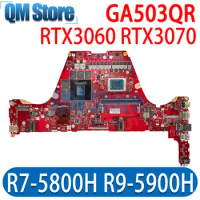 GA503QS Motherboard For ASUS ROG Zephyrus G15 GA503QR GA503QM GA503Q Laptop Motherboard R7 R9 CPU 8G/16G RAM RTX3060 RTX3070