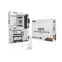 【ASUS 華碩】X870 MAX GAMING WIFI7 W 主機板