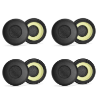 HOT-4Pair Sponge Ear Pads Cushion Cover Earpads Replacement For Jabra Evolve 20 20Se 30 30II 40 65 65+ 75 75+ Uc Ms Headset