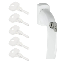 Pemegang Pengunci Tingkap UPVC Kod 1323 (Set 5 Unit) Untuk Pemegang Kunci Tingkap Hoppe