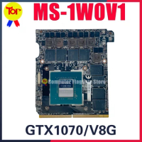 KEFU MS-1W0V1 For MSI GT62 GT62VR GT72VR GT75VRMXM Graphics Video Card GTX1070/8G VGA Card 100% Testd Fast Shipping