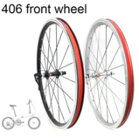 P8 20 inch 406 wheel set Ultralight modified wheel set 2 bearing 74mm Front wheel set folding bike wheels
