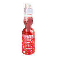 Hata 古早味彈珠汽水-草莓風味(200ml)