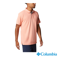 Columbia 哥倫比亞 男款- UPF30快排Polo衫-粉紅 UAX01260PK /SS22