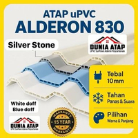 Alderon Upvc double layer Panjang 10Meter Putih