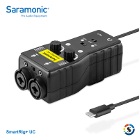 【Saramonic 楓笛】SmartRig+ UC 麥克風、智慧型手機收音介面(勝興公司貨)