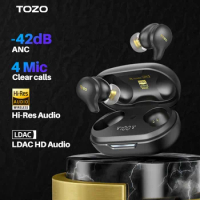 TOZO Golden X1 Wireless Earbuds Bluetooth Headphones Support Ldac Hd Audio-Decoding,Origx Hi-Res Audio Active and Environment No