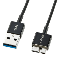 細款USB3.0數據線micro B手機移動硬盤連接線0.3/0.5米