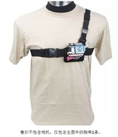 GOPRO單肩胸帶hero8 7 6 5 4小蟻拍攝固定支架肩背帶運動相機配件
