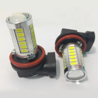 BOHLAM LAMPU FOG LAMP FOGLAMP H8,H11,H16,H27 - 16WATT LED 33 6000K !