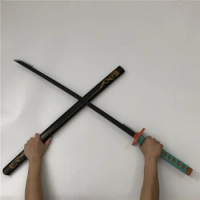 Anime 1:1 Kochou Shinobu Sowrd 104cm Cosplay Sword Ninja Knife Sword Weapon PU Prop Model