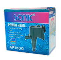 Sonic AP1200 ปั้มน้ำระบบกรอง ทำน้ำพุ ปลูกผัก สำหรับตู้ขนาดเล็ก ทำน้ำได้ 600 ลิตร/ชม.